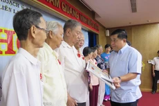 Bộ trưởng Bộ KH&ĐT Nguyễn Chí Dũng đã gửi lời chúc thọ và lời tri ân đến các cán bộ hưu trí trong ngành KH&ĐT.