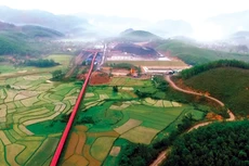 Hệ thống vận tải ngoài mỏ với trên 7 km băng tải trị giá 350 tỷ đồng của Than Nam Mẫu