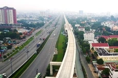 Hệ thống metro trên cao của TP HCM đã thành hình