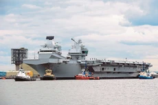 Tàu sân bay HMS Queen Elizabeth của Hải quân Anh. (Ảnh: Royal Navy)