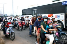 Dự án Xây dựng đường nối từ cảng Cát Lái đến đường Vành đai 2, TP.HCM chưa nhận được sự đồng thuận của người dân. Ảnh: Tiên Giang