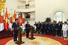 Nhật Bản cam kết tiếp tục hỗ trợ Việt Nam phát triển kinh tế - xã hội thông qua nguồn vốn ODA. Ảnh: Quang Hiếu