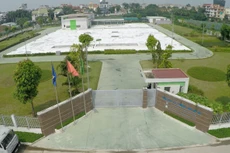 Nhà máy Xử lý nước thải Tây Hồ do Công ty Phú Điền vận hành đã nhận được sự đồng thuận rất cao của người dân sống quanh khu vực này do chất lượng nước sau xử lý được đảm bảo, đem lại không gian trong lành cho người dân. Ảnh: Bích Thảo