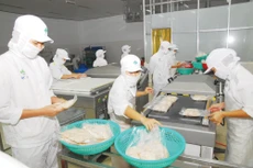 Trong năm 2016, chỉ riêng mặt hàng cá, tôm, cua của Việt Nam đã xuất khẩu vào thị trường Mỹ 1,4 tỷ USD. Ảnh: Nhã Chi