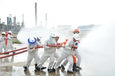 Công ty Lọc hóa dầu Bình Sơn lấy đào tạo phòng cháy chữa cháy là ưu tiên hàng đầu