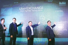 Chương trình UberEXCHANGE - Khởi nghiệp thông minh khởi động dưới sự bảo trợ của Bộ Kế hoạch và Đầu tư. Ảnh: Minh Quân