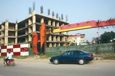 Tình trạng xây dựng không phép, sai phép có xu hướng giảm, nhưng vẫn còn. Ảnh: Tiên Giang