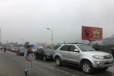 Sáng 17/3, trong văn bản mới gửi tới các địa phương, Cienco 4 đã phải rút lại yêu cầu bắt người dân cam kết không đi vào đường BOT (ảnh: PV)