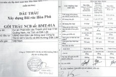 Nhà thầu kiến nghị cho biết, so với nhà thầu trúng thầu, các nhà thầu khác có giá dự thầu tiết kiệm từ 16 - 20 tỷ đồng lại không được làm rõ và lựa chọn. (Ảnh nhà thầu cung cấp)