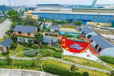 Khu công nghiệp sinh thái Nam Cầu Kiền dành trên 30% diện tích cho cây xanh