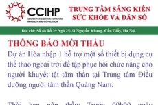 Trung tâm Sáng kiến sức khỏe và Dân số thông báo mời thầu