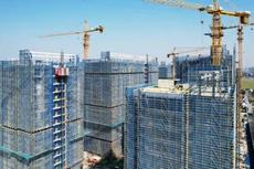 Các căn hộ ở Trung Quốc thường được bán trước khi hoàn thiện. Ảnh Internet