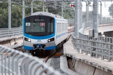 Dự án tuyến Metro số 1 (Bến Thành - Suối Tiên, TP.HCM) có chiều dài khoảng 19,7 km, tổng mức đầu tư 43,757 tỷ đồng. Ảnh: TL st