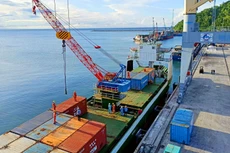 Việc bổ sung Nhà máy Thép xanh tại Khu kinh tế Chân Mây - Lăng Cô sẽ ảnh hưởng đến nhu cầu vận tải, đặc biệt là vận tải biển. Ảnh: Võ Thạnh