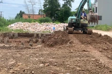 Thời gian qua, nhiều nhà thầu gặp khó khăn về tài chính, dẫn tới thi công bê trễ, thậm chí không thể tiếp tục thực hiện hợp đồng. Ảnh: Tiên Giang