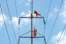 Đẩy nhanh tiến độ, sớm đưa các dự án phát điện, truyền tải điện vào vận hành sẽ góp phần đáp ứng nhu cầu điện cho sản xuất, kinh doanh và tiêu dùng. Ảnh minh họa: Song Lê