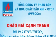 PVFCCo thông báo mời chào hàng cạnh tranh