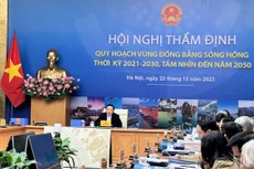 Phó Thủ tướng Chính phủ Trần Hồng Hà chủ trì cuộc họp Hội đồng Thẩm định Quy hoạch vùng Đồng bằng sông Hồng thời kỳ 2021 - 2030, tầm nhìn đến năm 2050. Ảnh: Phương Anh