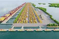 Bộ Giao thông vận tải đã đề xuất bổ sung cảng trung chuyển quốc tế Cần Giờ vào quy hoạch tổng thể phát triển hệ thống cảng biển Việt Nam và nằm trong danh sách ưu tiên đầu tư. Ảnh: Huyền Trang