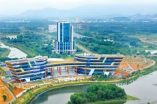 Trung tâm Đổi mới sáng tạo quốc gia tại Khu công nghệ cao Hòa Lạc. Ảnh: Lê Tiên