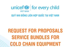Request for Proposals-Service bundles for Cold Chain Equipment in Viet Nam