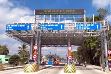 9 tháng đầu năm 2023, hoạt động thu phí BOT của Cường Thuận IDICO đạt hơn 358,345 tỷ đồng, chiếm 64% tổng doanh thu. Ảnh: Cường Thuận