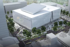 Phối cảnh Nhà thi đấu Phan Đình Phùng