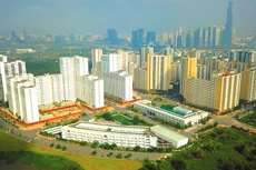 Từ nay đến năm 2025, TP.HCM dự kiến phát triển 2,467 triệu m2 sàn xây dựng nhà ở xã hội. Ảnh: Song Lê