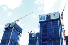 Công ty CP Tập đoàn Xây dựng Hòa Bình cho biết đã cấn trừ nợ bằng cổ phiếu thành công với 89 nhà cung cấp, thầu phụ, quy mô lên tới 650 tỷ đồng. Ảnh: Lê Tiên