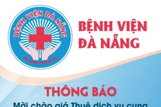 Mời chào giá thuê dịch vụ cung cấp suất ăn nội trú cho bệnh nhân tại Bệnh viện Đà Nẵng năm 2023