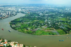 Bán đảo Thanh Đa được ví như “viên ngọc bích” nhưng 30 năm qua vẫn lạc lõng giữa sự phát triển như vũ bão của TP.HCM. Ảnh: Lê Toàn