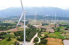 Quy mô dư nợ tín dụng xanh tính đến tháng 6/2023 đạt gần 528.300 tỷ đồng, tập trung chủ yếu vào lĩnh vực năng lượng sạch, năng lượng tái tạo và nông nghiệp xanh. Ảnh: Lê Tiên