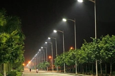 Gói thầu Xây lắp hệ thống chiếu sáng tại huyện Long Điền, tỉnh Bà Rịa - Vũng Tàu đã chọn được nhà thầu. Ảnh minh họa: Song Lê