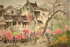 Hoa ngày Tết nguyên vẹn như lời hẹn ước trước sau, qua thăng trầm thời gian là mạch chảy tiếp dẫn giữa bao Xuân