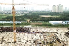 Trong 2 tháng đầu năm 2023, xây dựng và kinh doanh bất động sản là 2 ngành có số doanh nghiệp tạm ngừng kinh doanh rất cao với hơn 7.180 doanh nghiệp. Ảnh: Tiên Giang