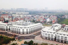 Hiện nay, hệ số rủi ro tín dụng 200% được áp dụng đối với tài sản là khoản cấp tín dụng tài trợ dự án kinh doanh bất động sản. Ảnh: Nhã Chi