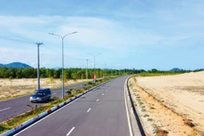 Toàn bộ các dự án đường ven biển được các địa phương triển khai từ cuối năm 2021 đến nay đều áp dụng đấu thầu qua mạng để lựa chọn nhà thầu. Ảnh: Thanh Quân