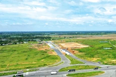 Mặt bằng sạch phục vụ thi công Dự án Đầu tư xây dựng Đường tỉnh 830E đảm bảo trên 75%. Ảnh minh họa: SL