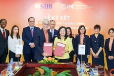 Lễ ký kết thỏa thuận tham gia Chương trình Tài trợ thương mại toàn cầu giữa SHB và IFC