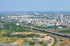 Dự án thành phần 1 Xây dựng đường Vành đai 3 đoạn qua TP.HCM có 14 gói thầu xây lắp, trong đó có 10 gói thầu xây lắp chính. Ảnh: Lê Tiên