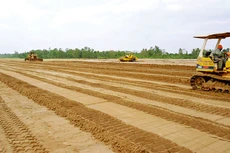 Tỉnh An Giang đã bố trí cho Dự án thành phần 1 thuộc cao tốc Châu Đốc - Cần Thơ - Sóc Trăng 9,321 triệu m3 cát san lấp