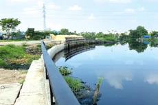 Dự án cải tạo môi trường kênh Tham Lương - Bến Cát - rạch Nước Lên có tổng mức đầu tư 8.200 tỷ đồng. Ảnh: Nguyễn Văn