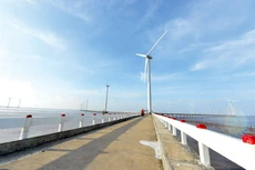Điện gió ngoài khơi là giải pháp quan trọng để Việt Nam bảo đảm nguồn cung về năng lượng khi nhu cầu ngày một gia tăng. Ảnh: Quốc Tuấn