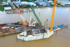 Sau khi điều chỉnh chủ trương đầu tư, Dự án Cầu Rạch Miễu 2 có tổng mức đầu tư 6.810,11 tỷ đồng, thời gian thực hiện từ 2021 - 2026. Ảnh: Trần Chiến
