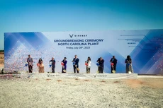 VinFast khởi công dự án nhà máy sản xuất xe điện tại hạt Chatham, Bắc Carolina
