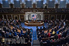 Quang cảnh một phiên họp Quốc hội Mỹ ở Washington, DC. (Ảnh: AFP/TTXVN)