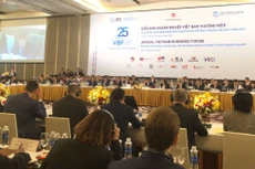 Toàn cảnh Phiên cấp cao Diễn đàn Doanh nghiệp Việt Nam 2023. Ảnh: Cao Dung