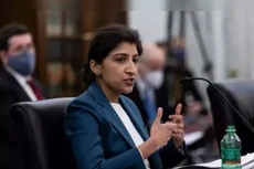 Chủ tịch Ủy ban Thương mại liên bang Mỹ Lina Khan. (Nguồn: AP)