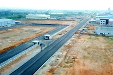 Hai gói thầu xây dựng hạ tầng Khu công nghiệp Phú Thuận, huyện Bình Đại, tỉnh Bến Tre có tổng giá trị hơn 227 tỷ đồng. Ảnh minh họa: Tiên Giang