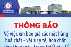 Bệnh viện Đa khoa tỉnh Sóc Trăng mời chào giá hoá chất - vật tư y tế, hoá chất kèm theo máy, trang thiết bị y tế năm 2023
